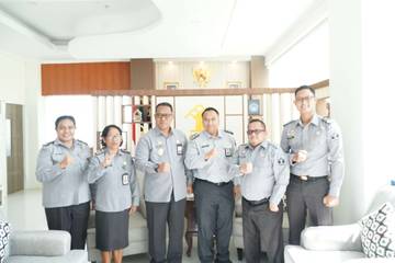   Tim Badan Strategi Kebijakan RI Kunjungi Kemenkum Maluku