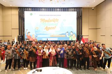 Kemenag Kukuhkan Moderate Millenial Agent se-Indonesia 2025
