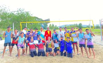Tim Unpatti Dominasi Perolehan Medali Cabor Voli Pasir