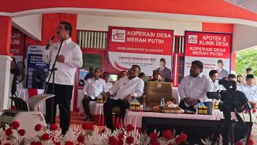 Gubernur Hadiri Peluncuran Koperasi Merah Putih dari SBT   