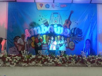 Belasan Peserta Adu Skill di Amboina Festival Jukulele Nusaniwe