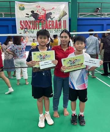 SD Kalam Kudus Ambon Juara di Kejurda Bulutangkis