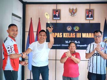 ​Lapas Wahai Inovasikan Nyanyi Mars Kemenimipas,Semarak HUT RI