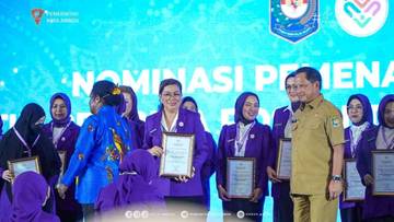 Tim Pembina Posyandu Kota Ambon Rakornas 2025