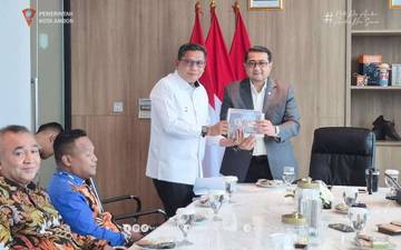 Walikota Ambon Temui Menekraf-RI, Bahas Proyek Pengembangan-Ekosistem-Ekonomi-Kreatif