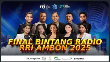 Finalis Bintang Radio Indonesia 2025-RRI Ambon Tampil Memukau 