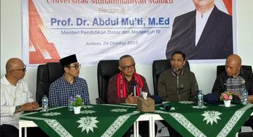 Mendikdasmen Ajak Universitas Muhammadiyah Maluku Hindari Konflik dan Korupsi