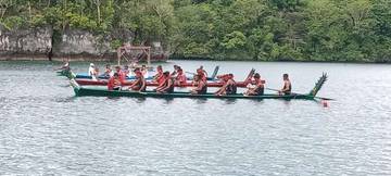 Lomba Dayung Dragon Boat Sukses Digelar PODSI Malra 