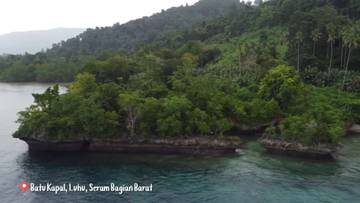 Batu Kapal Luhu, Destinasi Eksotis Pulau Seram
