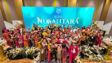 ‎Zest Ambon Sukses Gelar Kid's Nusantara-Fashion Show 2025