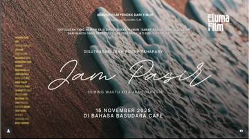 Eluma Film Luncurkan Jam Pasir di Kota Ambon