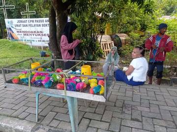 Ayam Warna-Warni Hiburan Murah Favorit Anak-anak