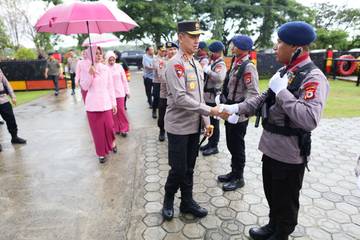  Di Hadapan Personel Brimob Buru, Kapolda: Tingkatkan Kemampuan