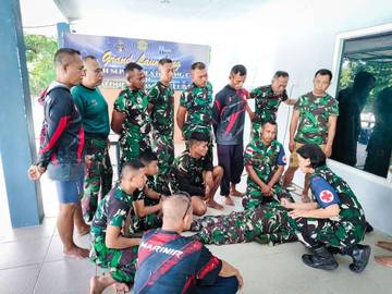 Diskes Kodaeral IX Latih Personel Penanganan Darurat