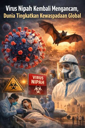 Virus Nipah Kembali Mengancam, Dunia Tingkatkan Kewaspadaan Global