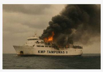Mengenang Tragedi Tenggelamnya KMP Tampomas II 27 Januari