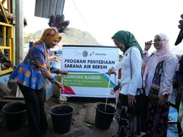 ‎Program Air Bersih Pertamina Jangkau Wilayah Perbatasan Papua