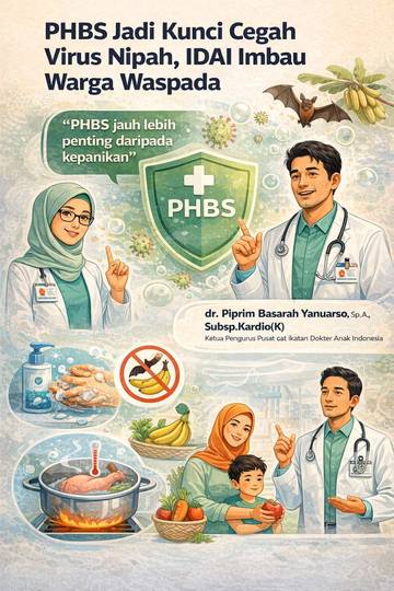 Perilaku Hidup Bersih dan Sehat, Cegah Penularan Virus Nipah