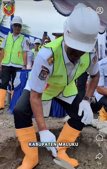 ‎Bupati Maluku Tengah Bangun Sekolah Rakyat Lima Hektar