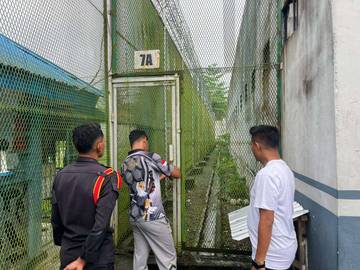 Lapas Piru Laksanakan Pengendalian Peralatan Keamanan