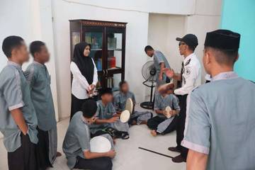 Anak Binaan LPKA Ambon Dalami Seni Musik Hadrat