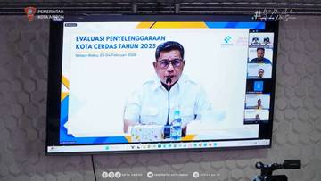 Wali Kota Ambon Pacu Transformasi Digital Kota Cerdas