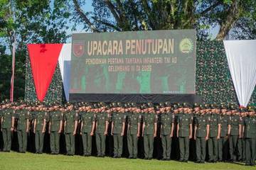 Kasdam XV/Pattimura Lantik 1.234 Prajurit Tamtama Infanteri