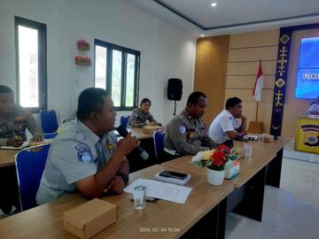​Forum Keselamatan Lalu Lintas Wilayah Kabupaten Malteng Rapat Koordinasi