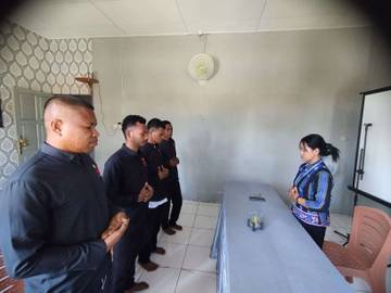 Warga Binaan Lapas Namlea Dapat Bimbingan Rohani