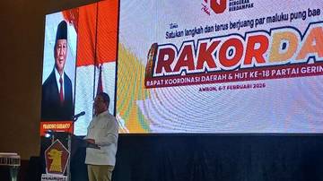 Rakorda Gerindra Maluku Satukan Langkah Perjuangan Bersama