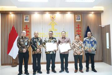  Kemenkum Maluku Teken Kerja Sama dengan BPN