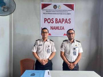 Bapas Kelas II Ambon Resmikan Pos Bapas Namlea