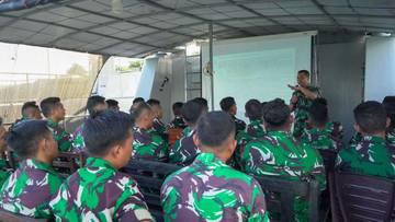 Kodaeral-IX Bekali Personel KAL dengan Materi Penegakan Hukum