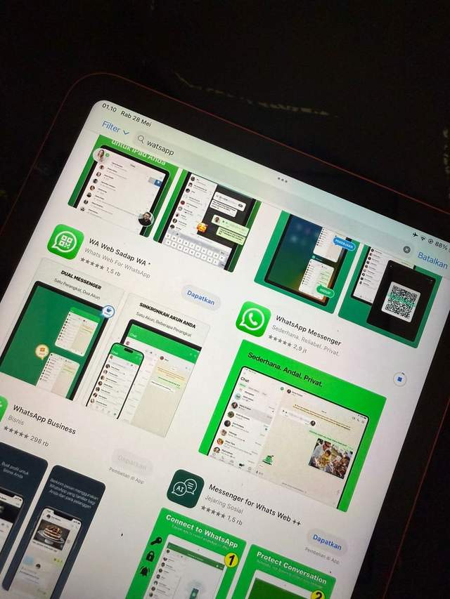 Akhirnya Hadir: WhatsApp Resmi Tersedia di iPad