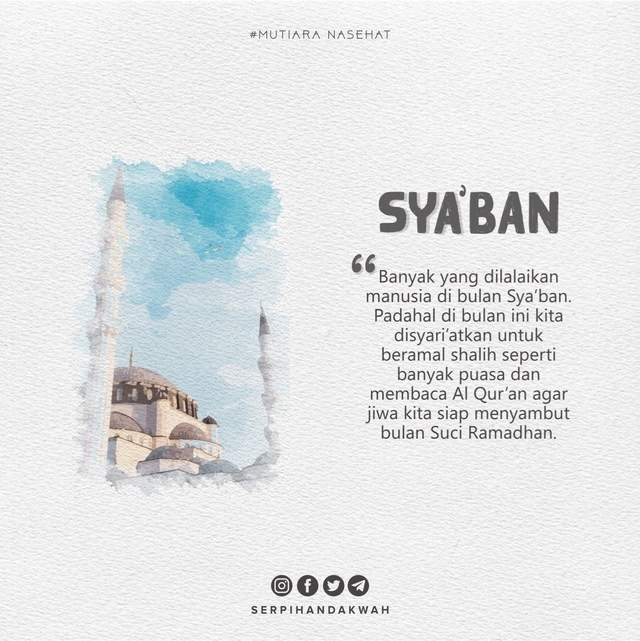 Mengenal Ibadah Sunnah di Bulan Syaban