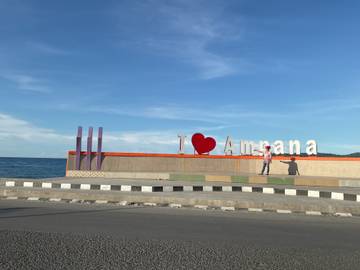 Monumen ‘I Love Ampana’: Ikon Baru Kebanggaan Kota