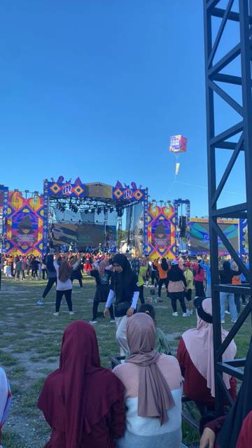 Semarak Kebersamaan di Fun Walk Sulteng Nambaso Palu