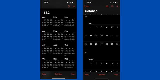 Oktober 1582: Bulan Yang Kehilangan 11 Hari