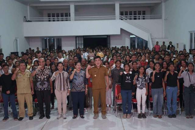 Bupati Belu Lepas 148 Mahasiswa Penerima KIP-K