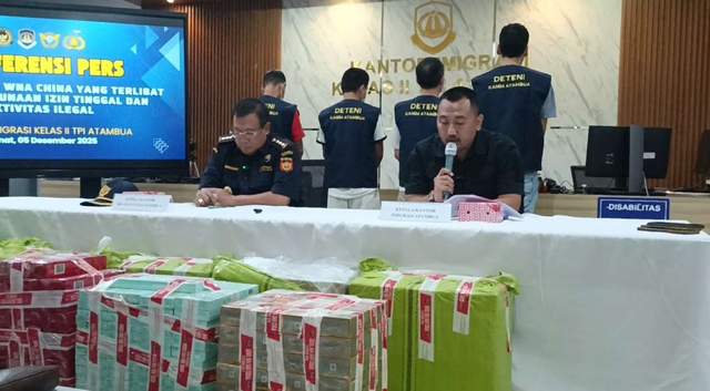 Tim Gabungan Amankan WNA Asal Cina Dan Timor Leste