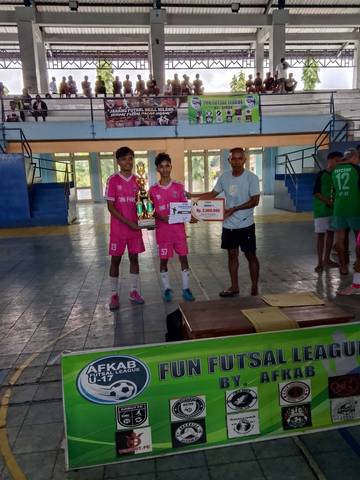 Afkab Belu Sukses Gelar Liga Futsal U17