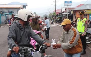 GAMKI dan Polres Alor Ajak Masyarakat Jaga Keamanan