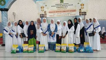 Berbagi Dibulan Suci Ramadhan BKMT Belu Bagikan Sembako