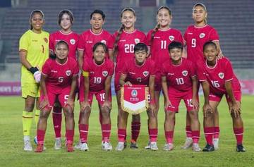 Pakistan Hambat Timnas Putri Indonesia ke Piala Asia