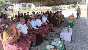 Hadiri Turnamen Matahari Cup, Kapolres Malaka Sampaikan Harapan 