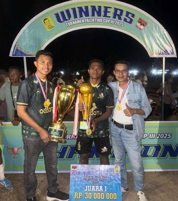 Kusa FC Malaka Boyong Piala Falentino Cup III 