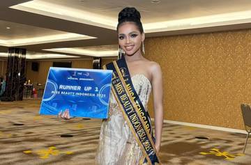 Theresia Bersyukur Raih Runner-up Miss Beauty Indonesia