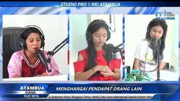 Penting Menghargai Pendapat Orang Lain