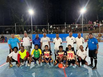 Pemerintah Desa Taekas Bangun Lapangan Futsal 