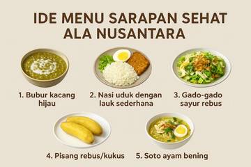 Ide Menu Sarapan Sehat Ala Nusantara